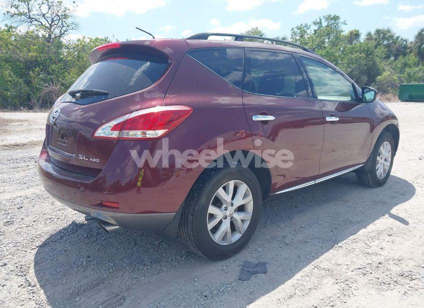 Photo 4 of 2012 Nissan Murano S/SL/LE (VIN JN8AZ1MW5CW210727)