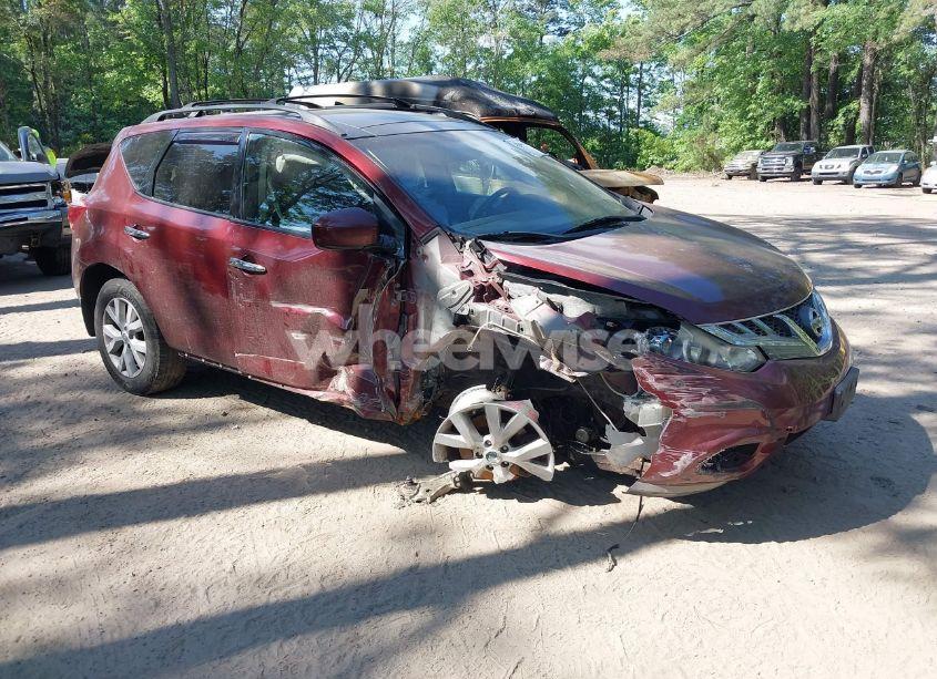 2012 Nissan Murano SV (VIN JN8AZ1MW5CW211442) main photo