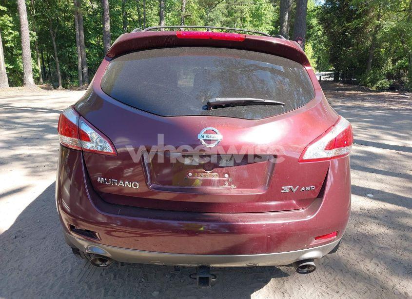Photo 16 of 2012 Nissan Murano SV (VIN JN8AZ1MW5CW211442)