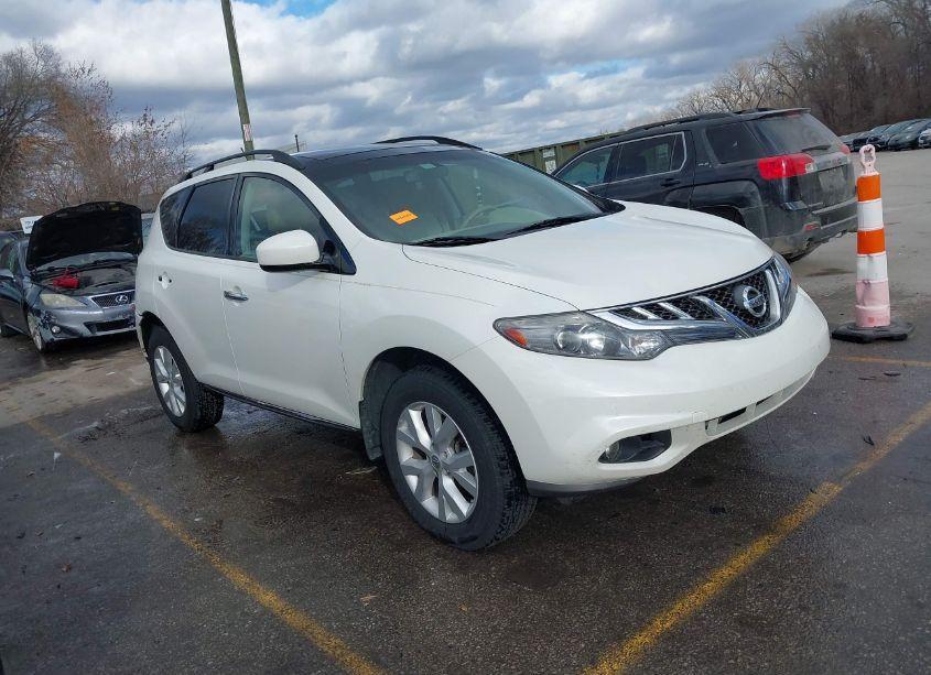 2012 Nissan Murano SV (VIN JN8AZ1MW5CW214339) main photo