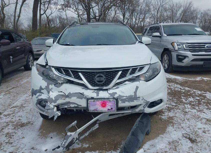 Photo 3 of 2012 Nissan Murano SL (VIN JN8AZ1MW5CW227012)