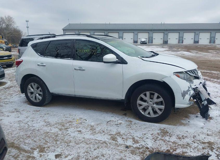 Photo 4 of 2012 Nissan Murano SL (VIN JN8AZ1MW5CW227012)