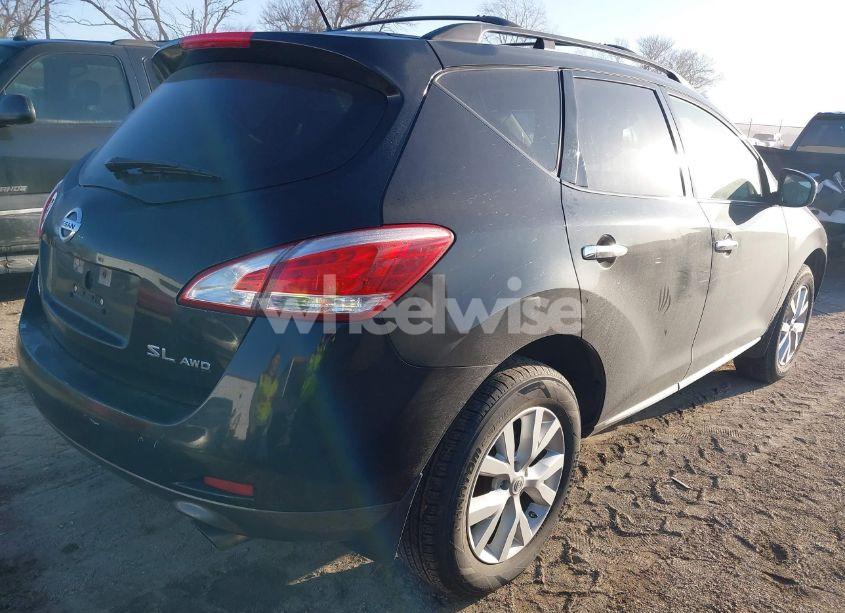 Photo 4 of 2012 Nissan Murano SL (VIN JN8AZ1MW5CW228418)