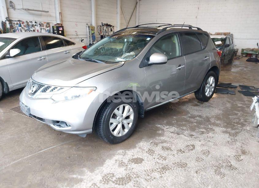Photo 2 of 2012 Nissan Murano SL (VIN JN8AZ1MW5CW229083)