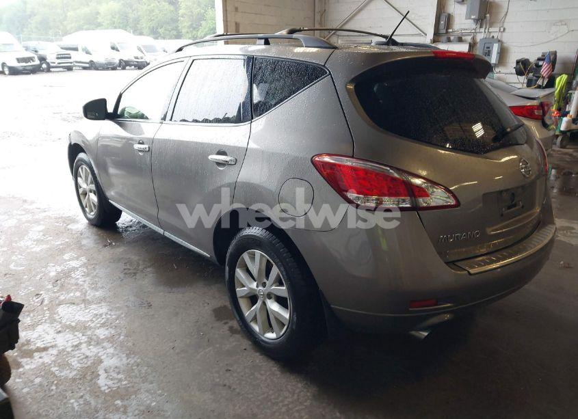 Photo 3 of 2012 Nissan Murano SL (VIN JN8AZ1MW5CW229083)