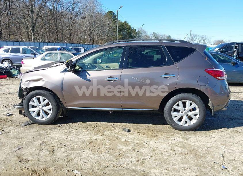 Photo 14 of 2012 Nissan Murano SL (VIN JN8AZ1MW5CW234106)