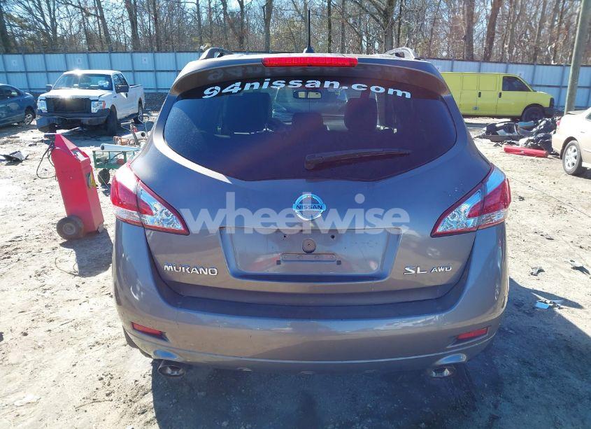 Photo 16 of 2012 Nissan Murano SL (VIN JN8AZ1MW5CW234106)