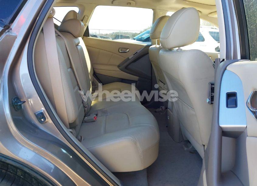 Photo 8 of 2012 Nissan Murano SL (VIN JN8AZ1MW5CW234106)