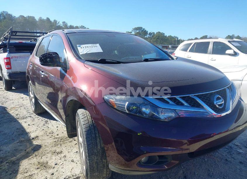 2013 Nissan Murano LE/S/SL/SV (VIN JN8AZ1MW5DW321182) main photo