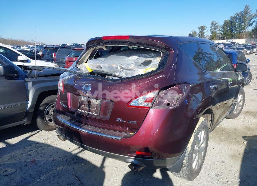 Photo 2 of 2013 Nissan Murano LE/S/SL/SV (VIN JN8AZ1MW5DW321182)