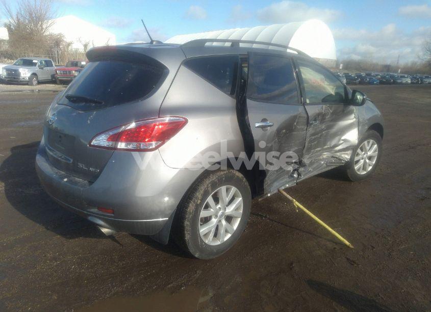 Photo 2 of 2011 Nissan Murano SL (VIN JN8AZ1MW6BW156191)