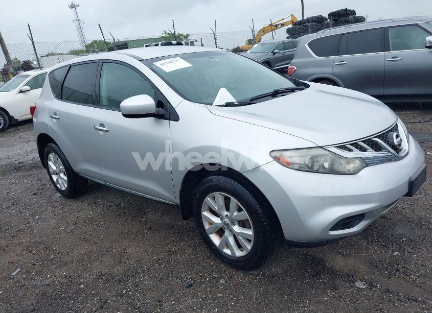 2011 Nissan Murano S (VIN JN8AZ1MW6BW166736) main photo