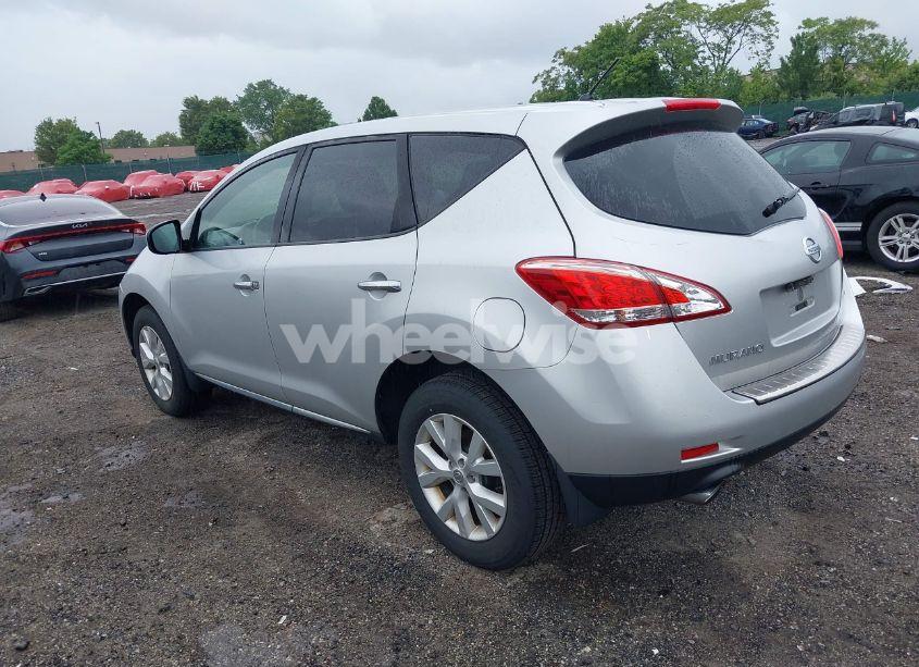 Photo 3 of 2011 Nissan Murano S (VIN JN8AZ1MW6BW166736)