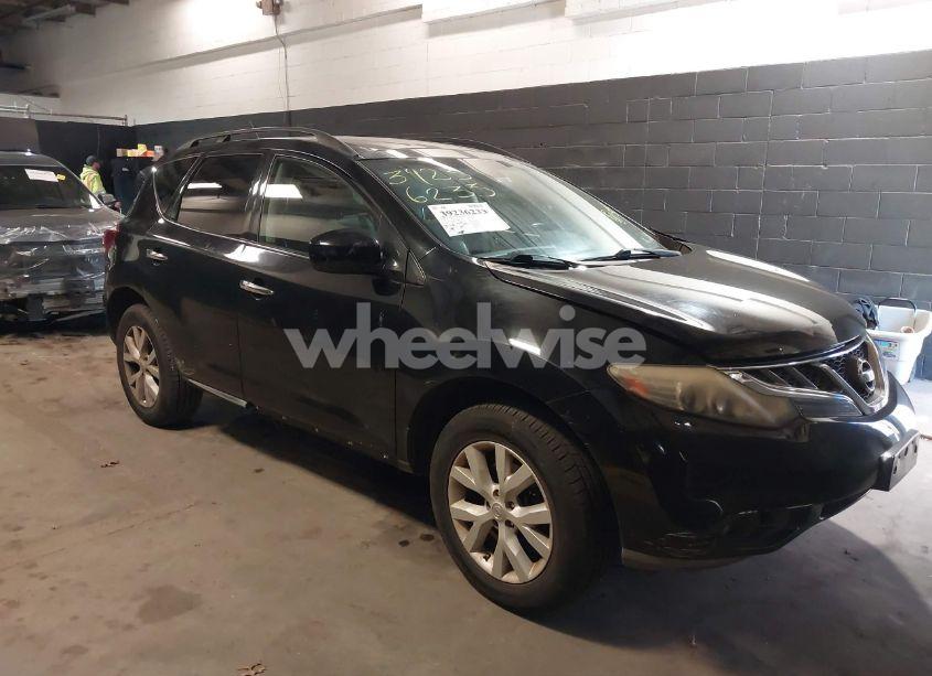 2012 Nissan Murano SL (VIN JN8AZ1MW6CW208923) main photo