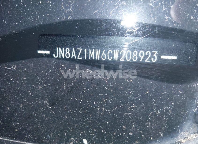 Photo 17 of 2012 Nissan Murano SL (VIN JN8AZ1MW6CW208923)