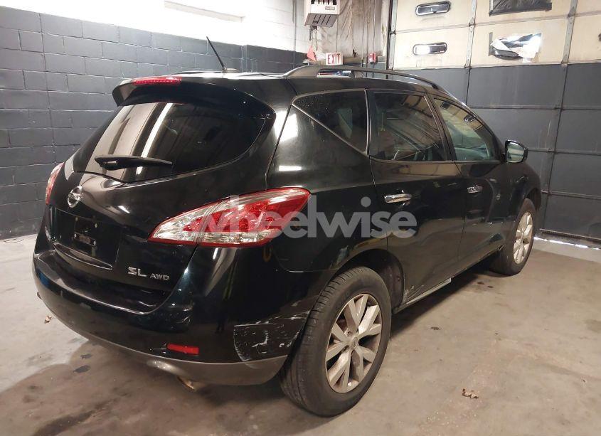 Photo 4 of 2012 Nissan Murano SL (VIN JN8AZ1MW6CW208923)