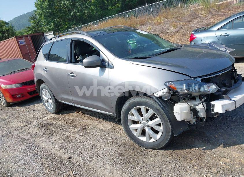 2012 Nissan Murano SL (VIN JN8AZ1MW6CW219954) main photo