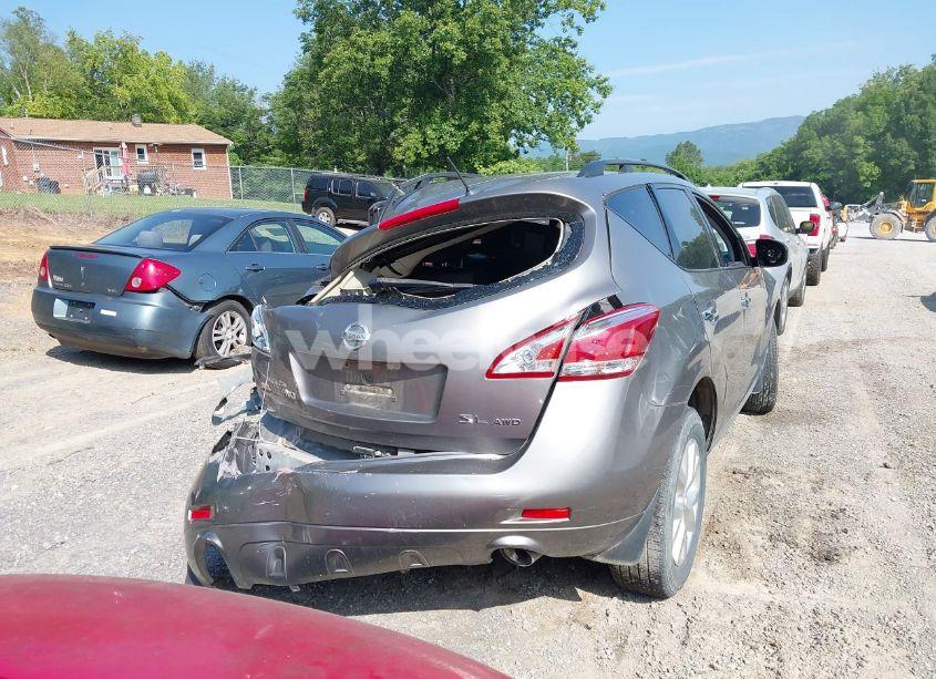 Photo 17 of 2012 Nissan Murano SL (VIN JN8AZ1MW6CW219954)