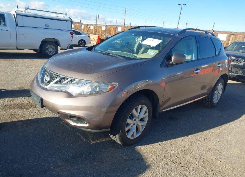 Photo 2 of 2012 Nissan Murano SL (VIN JN8AZ1MW6CW223258)