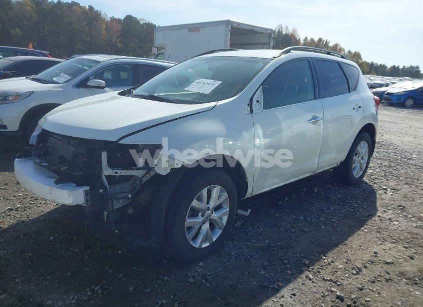 2013 Nissan Murano SV (VIN JN8AZ1MW6DW305573) main photo