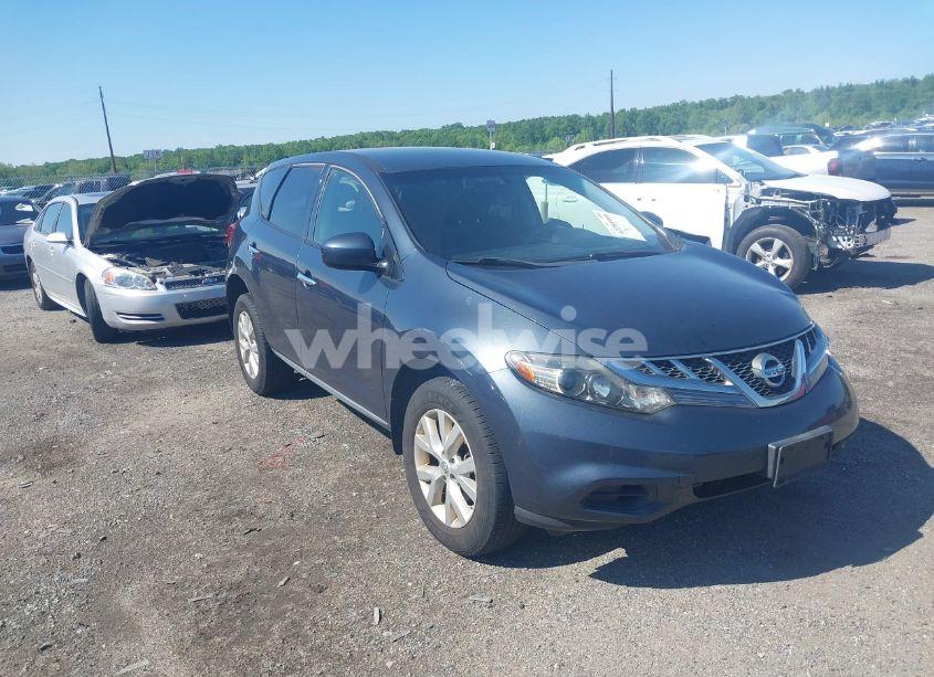 2013 Nissan Murano S (VIN JN8AZ1MW6DW307341) main photo