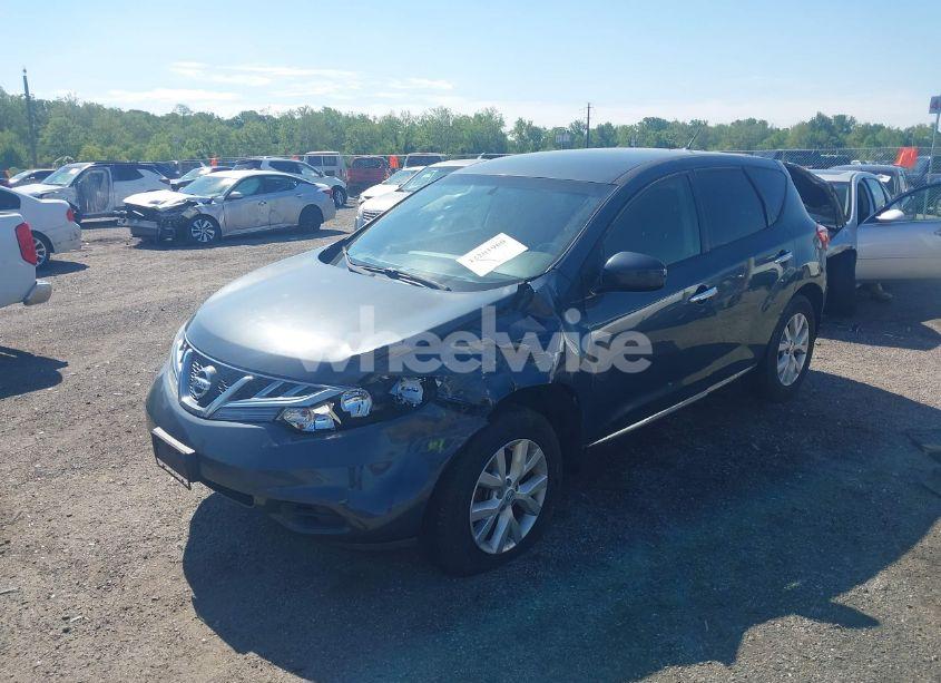 Photo 2 of 2013 Nissan Murano S (VIN JN8AZ1MW6DW307341)