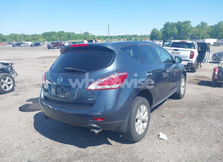 Photo 4 of 2013 Nissan Murano S (VIN JN8AZ1MW6DW307341)