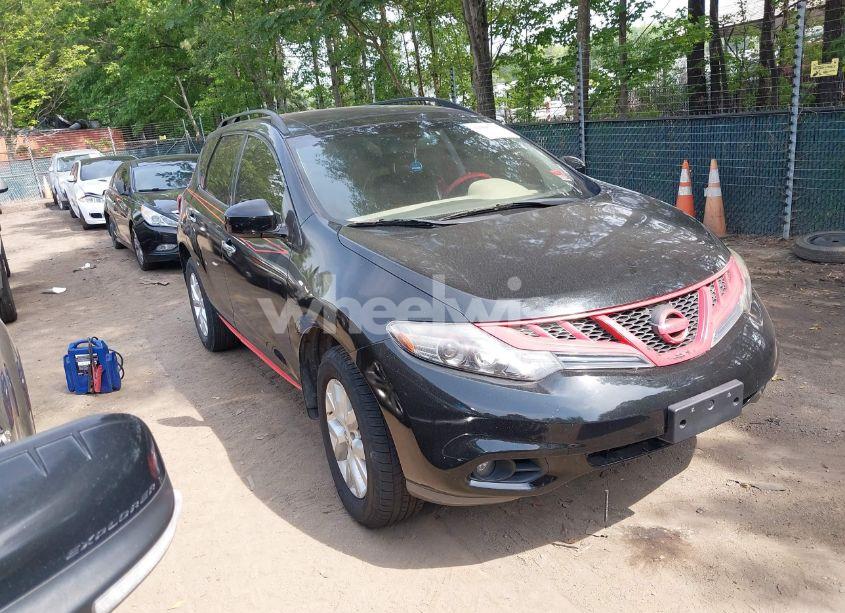 2014 Nissan Murano SL (VIN JN8AZ1MW6EW533459) main photo