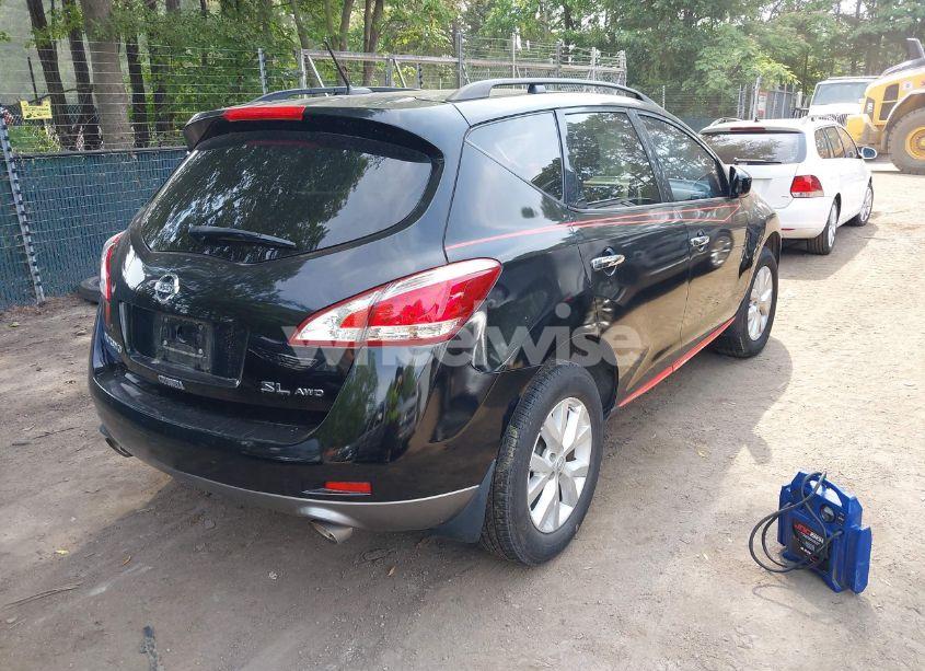 Photo 4 of 2014 Nissan Murano SL (VIN JN8AZ1MW6EW533459)