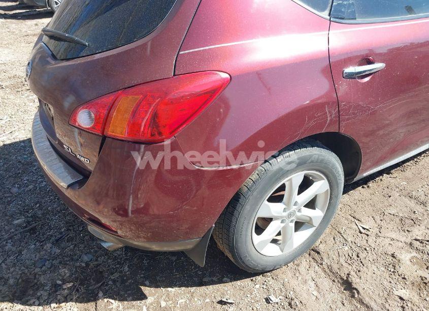 Photo 5 of 2010 Nissan Murano SL (VIN JN8AZ1MW7AW103787)