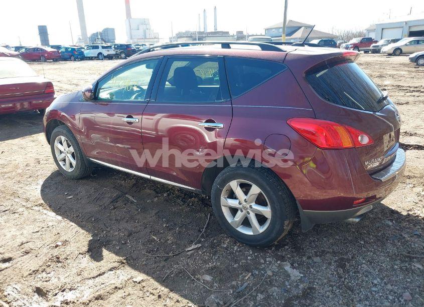 2010 Nissan Murano SL (VIN JN8AZ1MW7AW103787) main photo