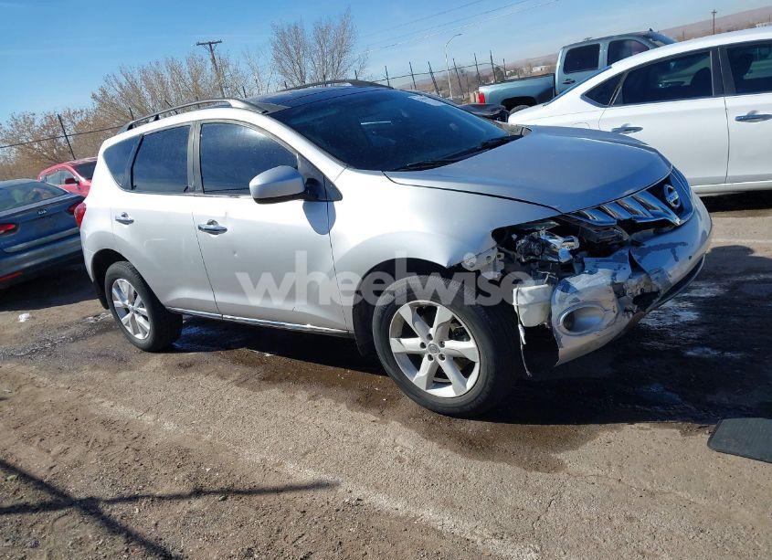 2010 Nissan Murano SL (VIN JN8AZ1MW7AW105166) main photo