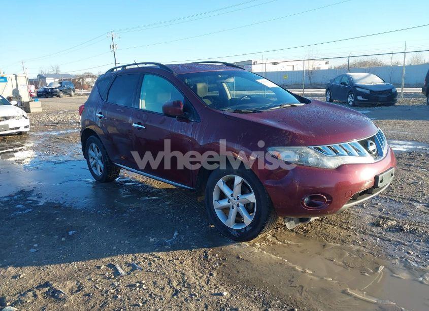 2010 Nissan Murano SL (VIN JN8AZ1MW7AW118063) main photo