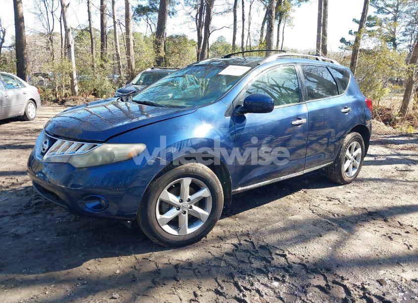 2010 Nissan Murano SL (VIN JN8AZ1MW7AW122923) main photo