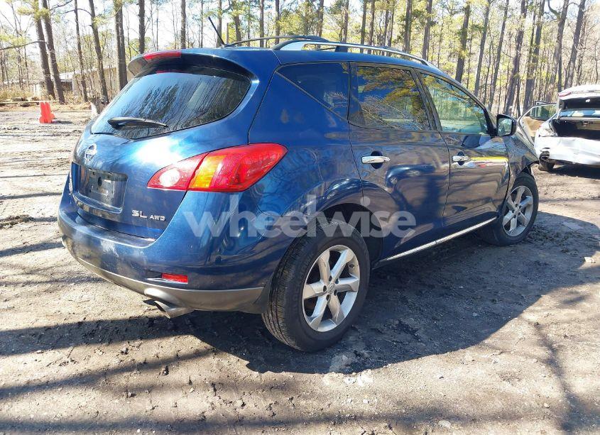 Photo 2 of 2010 Nissan Murano SL (VIN JN8AZ1MW7AW122923)