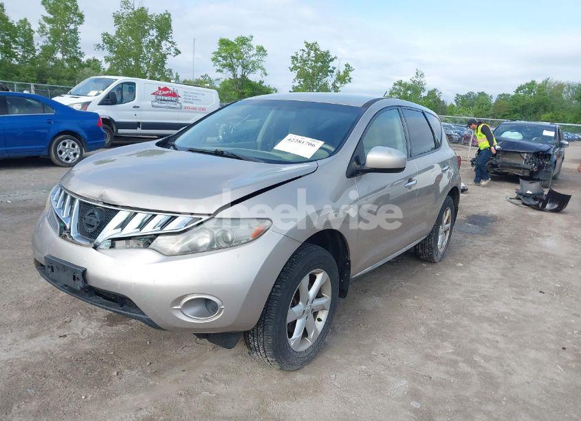 Photo 2 of 2010 Nissan Murano S (VIN JN8AZ1MW7AW123439)