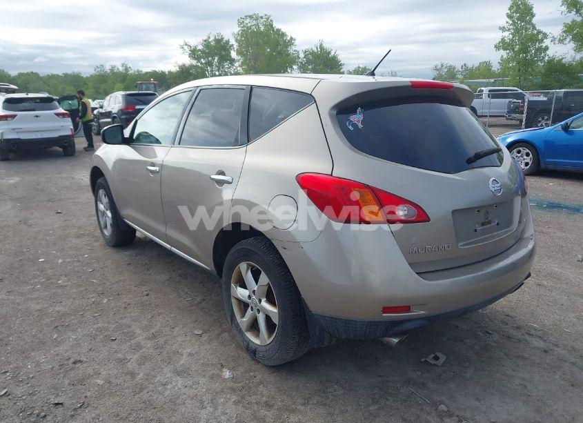 Photo 3 of 2010 Nissan Murano S (VIN JN8AZ1MW7AW123439)