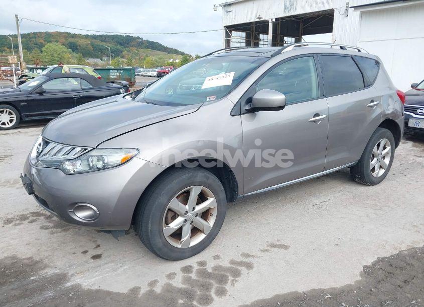 2010 Nissan Murano SL (VIN JN8AZ1MW7AW129676) main photo