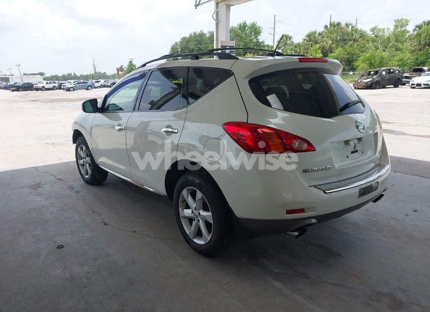 Photo 3 of 2010 Nissan Murano SL (VIN JN8AZ1MW7AW139740)