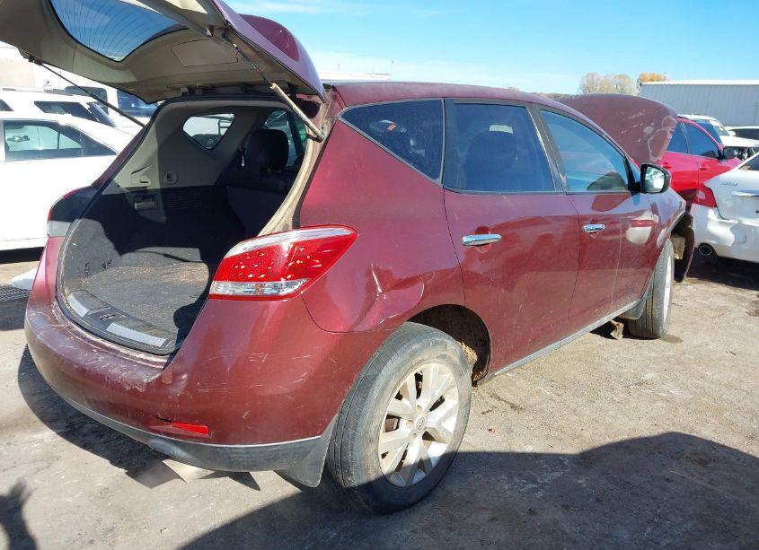 2011 Nissan Murano S (VIN JN8AZ1MW7BW161030) main photo