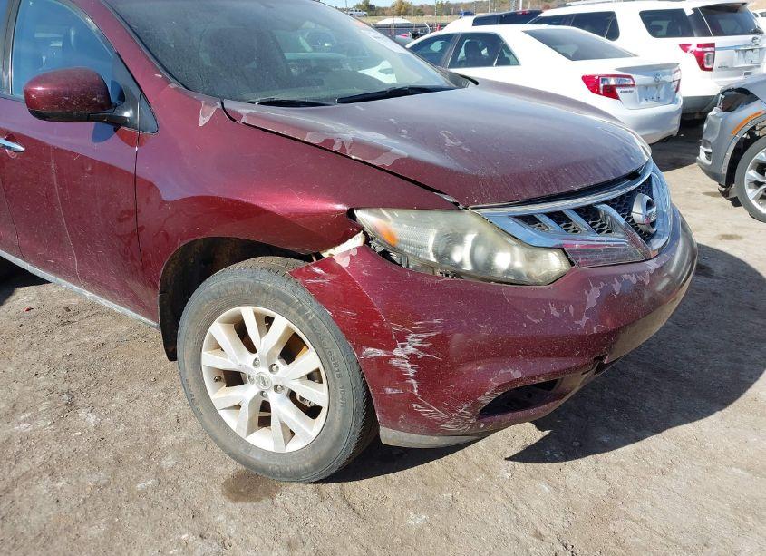 Photo 2 of 2011 Nissan Murano S (VIN JN8AZ1MW7BW161030)