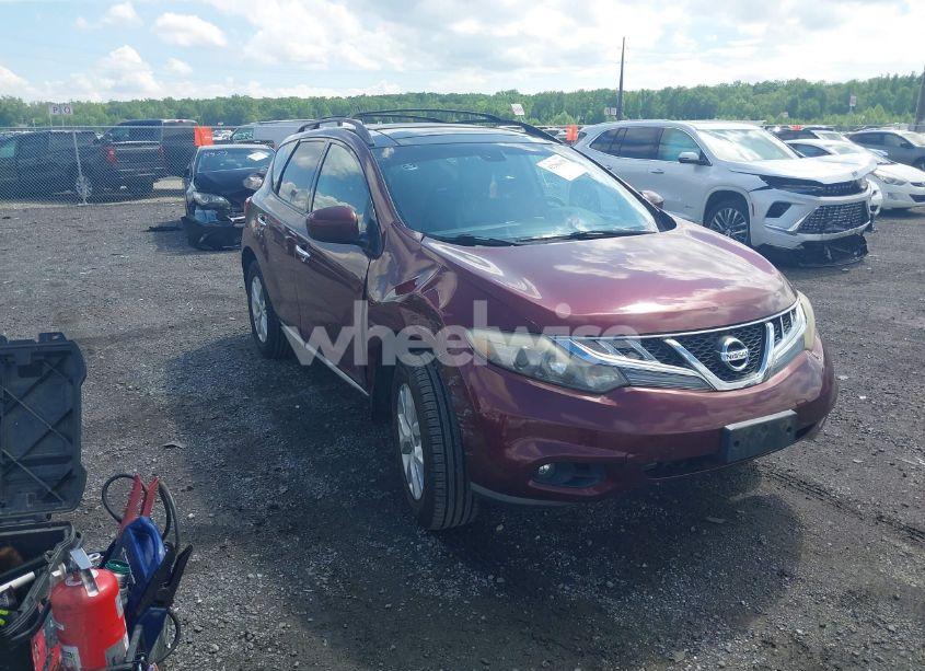2011 Nissan Murano SL (VIN JN8AZ1MW7BW183853) main photo