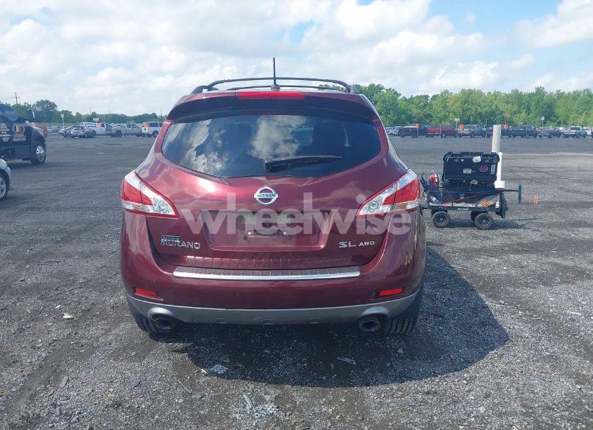 Photo 16 of 2011 Nissan Murano SL (VIN JN8AZ1MW7BW183853)