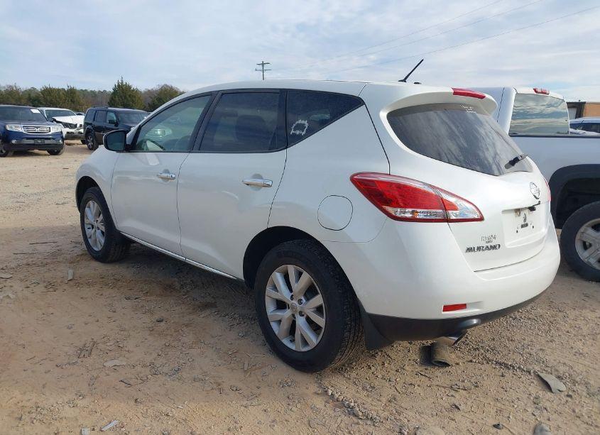 2012 Nissan Murano S (VIN JN8AZ1MW7CW202970) main photo