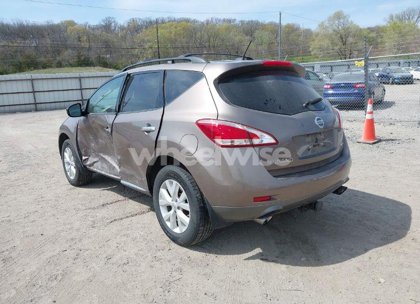 Photo 3 of 2012 Nissan Murano SV (VIN JN8AZ1MW7CW214889)
