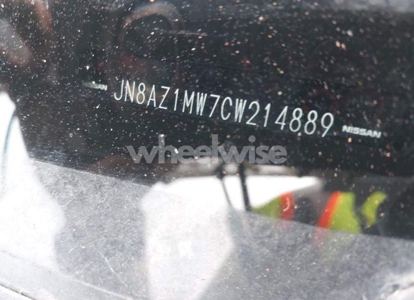 Photo 9 of 2012 Nissan Murano SV (VIN JN8AZ1MW7CW214889)