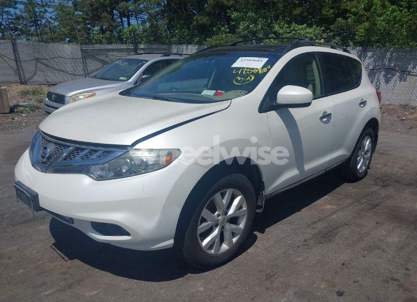 Photo 2 of 2012 Nissan Murano SL (VIN JN8AZ1MW7CW227738)