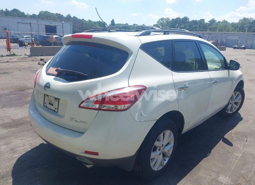 Photo 4 of 2012 Nissan Murano SL (VIN JN8AZ1MW7CW227738)