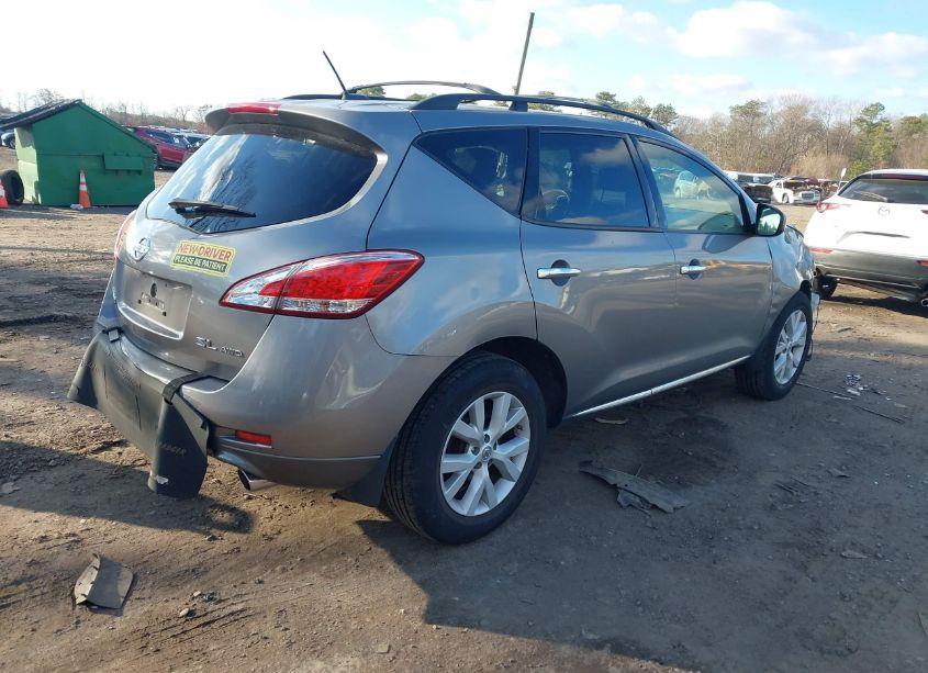 Photo 3 of 2012 Nissan Murano SL (VIN JN8AZ1MW7CW228713)