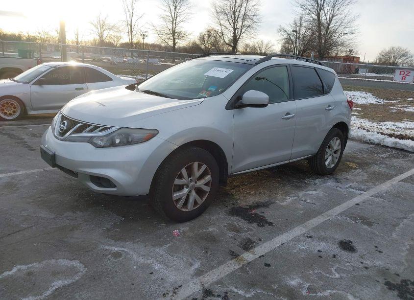 Photo 2 of 2013 Nissan Murano SL (VIN JN8AZ1MW7DW320633)